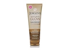 Jergens Natural Glow Moisturizer, Med Tan, 4 Pack