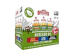18CT Boulder Canyon Avocado Oil Potato Chips Variety