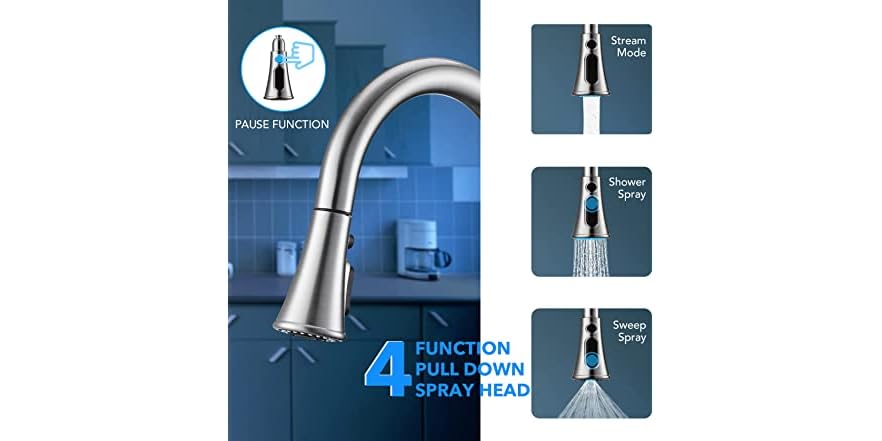 Touchless Kitchen Automatic Faucet