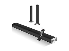 Assistrust 2 in 1 Detachable Sound Bars for TV (Open Box)