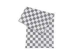 Bumkins Baby Splat Mat, Gray Check