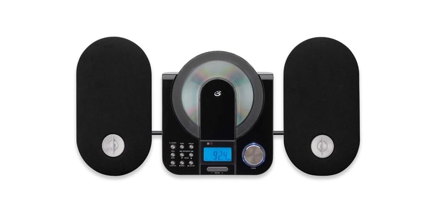 GPX Mountable AM/FM CD Home Music System