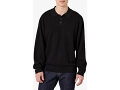 Amazon Essentials Mens Relaxed Fit Knit Polo Sweater