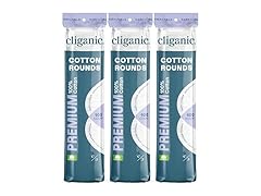Cliganic Premium Cotton Rounds for Face
