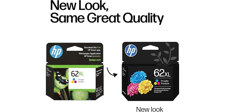 Color Bex HP 62XL Tri-Color High-Yield Ink (Open Box)