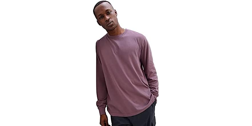 Gap Maglietta con Logo V-LS - vestibilità Rilassata T-Shirt Uomo (Pacco da 1
