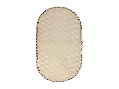 Envision Home Taupe Microfiber Pet Bowl Mat