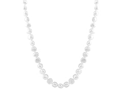 White Baroque Pearl Necklace