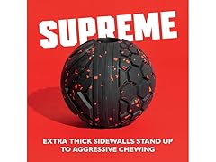 Mammoth Supreme Dog Toy Collection, Small 2.5"