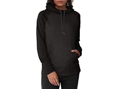 Hanes Women (L) Sport Hoodie Black Solid
