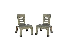 ECR4Kids Bentwood Chair, Grey Wash, 2Pk