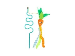 Catnip + Silvervine Carrot Wand Teaser