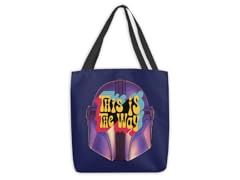 This is the Groovy Way Large Tote Bag