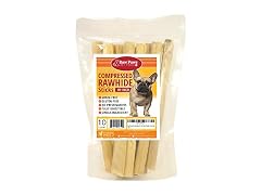 Raw Paws Pet Premium Rawhide Sticks