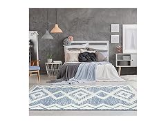 Moroccan Geometric Area Rug