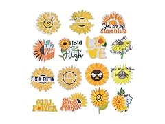 FORWOMLM 15pcs Cartoon Bee Embroidered Patches