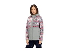 Billabong Womens Sherpa Bonded Polar Fleece Jacket