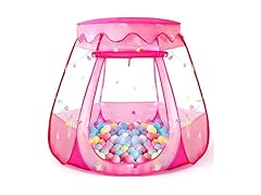 Pop Up Princess Tent with Star Lights