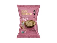 Pop Bitties 12 Pack Pink Himalayan Salt Ancient Grain Chips