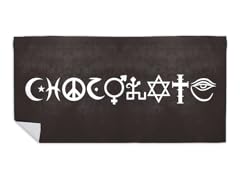 Peace of Chocolate Beach Towel