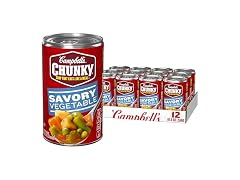 Campbells Chunky Soup Savory Vegetable 12pk