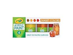 Crayola Multi-Surface Sunset Color Paint