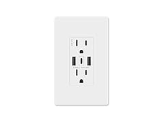 Amerisense GaN 3-Port USB Wall Outlet