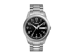 Timex Men's T2M932 South Street Sport Black/Silver