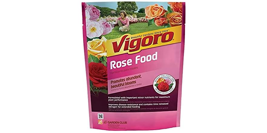 Vigoro 6 lb. Organic Rose and Flower Plant Food 4-7-3 P0007 - The