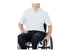 Mens RegularFit Oxford Powder Blue Stripe (2XL)