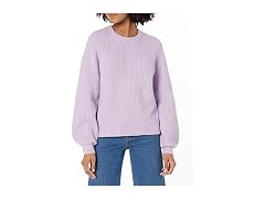 Amazon Essentials Women Crew Neck Rib Sweater
