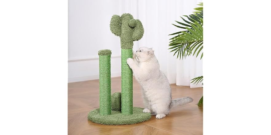 Amazon Basics 27" Cactus Cat Scratching Triple Posts