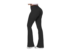 Sunzel Flare Scrunch Leggings 30in S Black