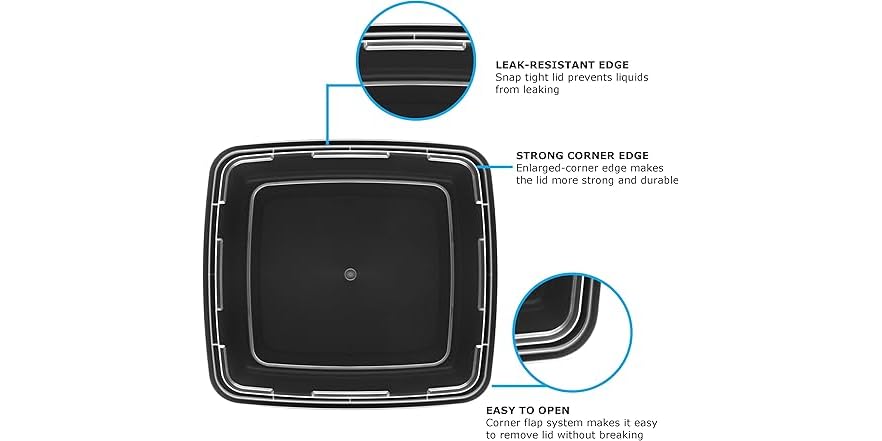 Freshware Meal Prep Containers [20 Pack]