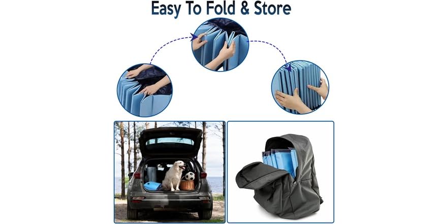 Zone Tech Foldable Pet Bathing Pool