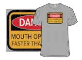 Mouth Operates Faster Than Brain