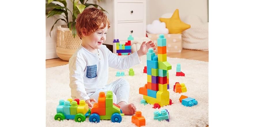 Battat 80pc Large Building Blocks w/Bag
