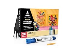 ARTEZA Glass Board Markers, 20 Pack