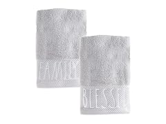 Rae Dunn Hand Towels, Embroidered