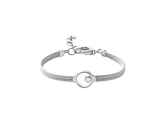 Skagen Women's Trendy Silver Stainless Steel Bracelet