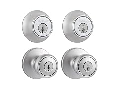 Tylo Front Door Knob & Deadbolt Set