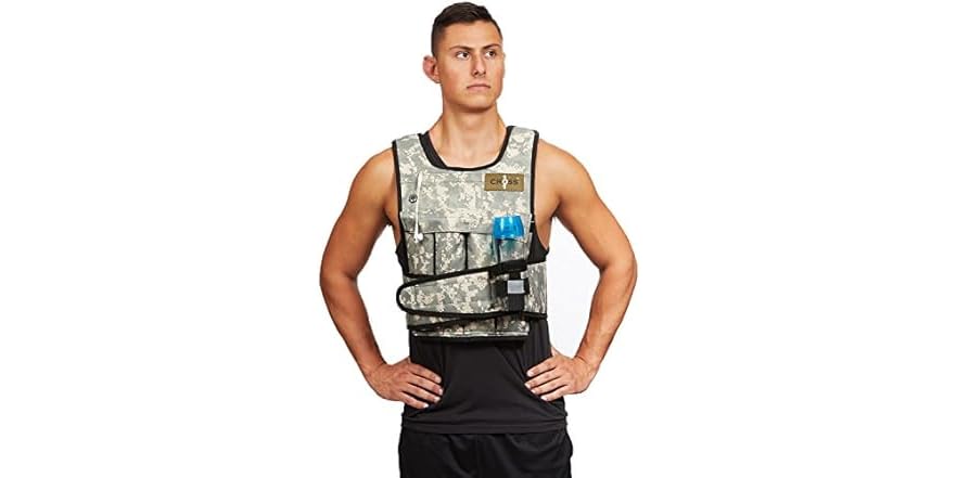CROSS101 20lbs Weighted Vest No Shoulder Pads