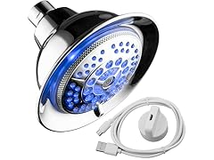 HotelSpa Rechargeable LED Shower Head