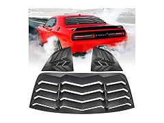 E-cowlboy Rear+Side Window Louvers for Dodge Cu