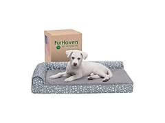 Furhaven Memory Foam Dog Bed for Medium/