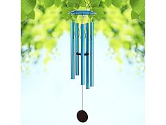 Small 32" Wind Chime - Blue
