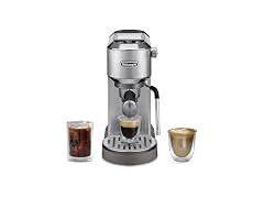 De'Longhi Dedica Duo Compact Espresso Machine Stainless Steel
