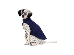 Gold Paw Stretch Fleece Dog Coat - Black Size 30