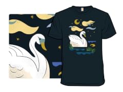 Swan in the Moonlight