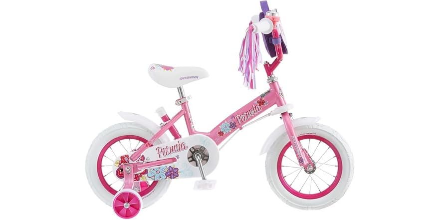 Schwinn Petunia Push Bike – Easy Steering & Training Wheels - Image 4